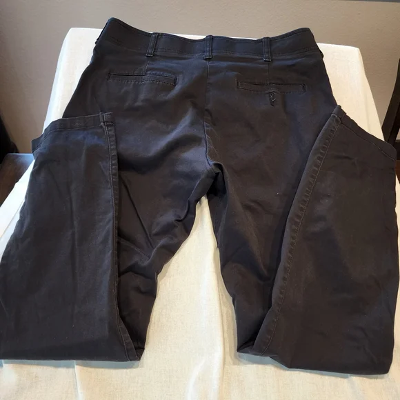 34x32 Lee Men's Black Stretch Slim Fit Chinos - Picture 5 of 5